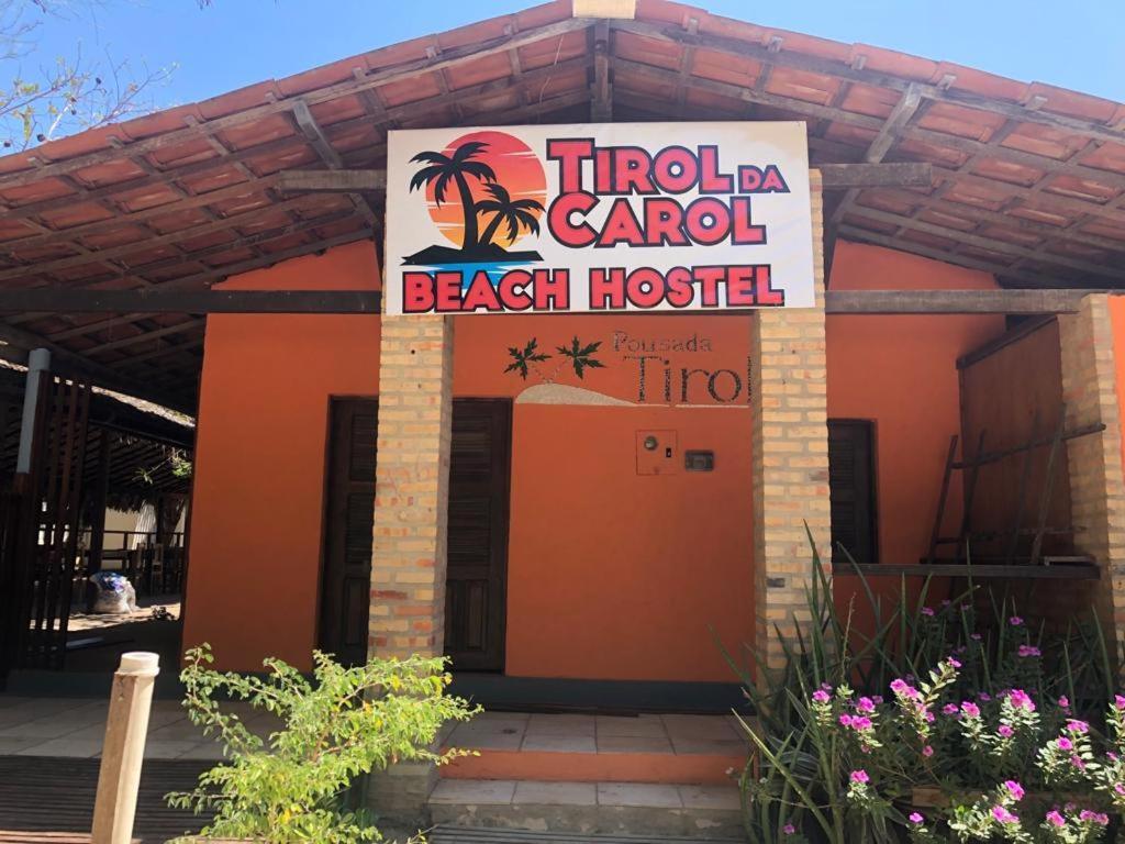 جيجوكا دي جيريكواكوارا Tirol Da Carol Beach Hostel المظهر الخارجي الصورة